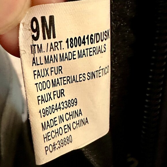 Khombu Women's Dusk All Weather Boot Size 9 Black Memory Foam Comfort (NEW) - Picture 7 of 16